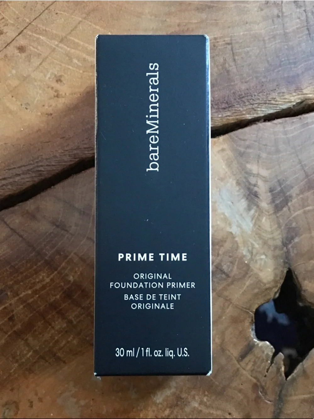 bareMinerals Prime Time Original Foundation Primer - Black Packaging